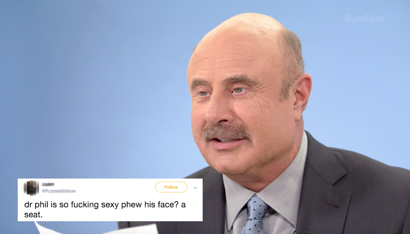 Dr. Phil Had The Best Response To Someone Saying They Want To Sit On ...