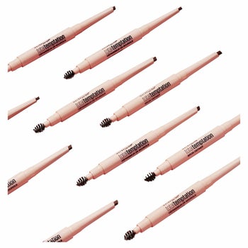 Several pencils showing the spoolie on one side