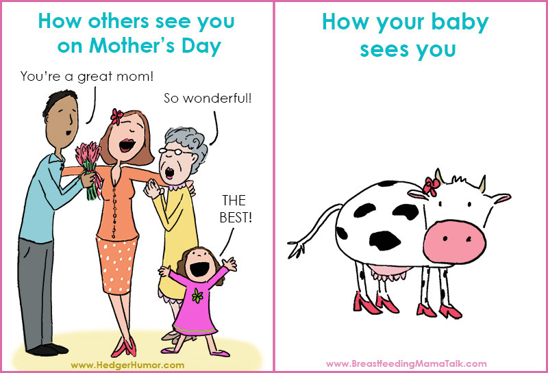 Funny New Mom Cartoons