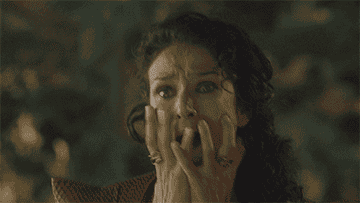 Ellaria Sand screaming in Game of Thrones