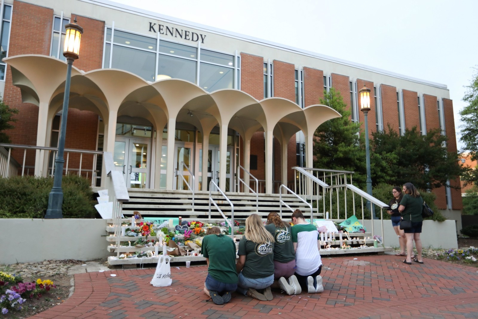 UNC Charlotte Family Pays Tribute To Riley Howell