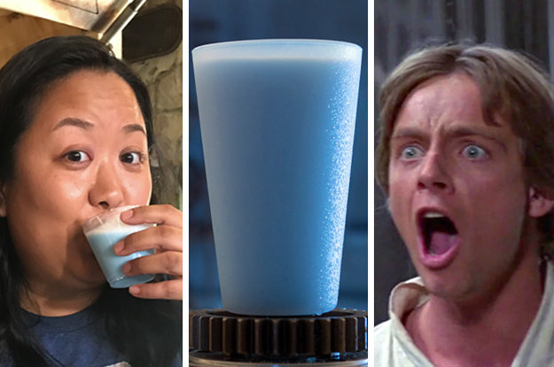 We Drank The Blue Milk From "Star Wars" And It Was Actually Amazing