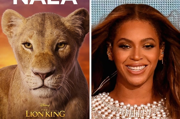 Here's "The Lion King" Actors Side-By-Side With Their Characters