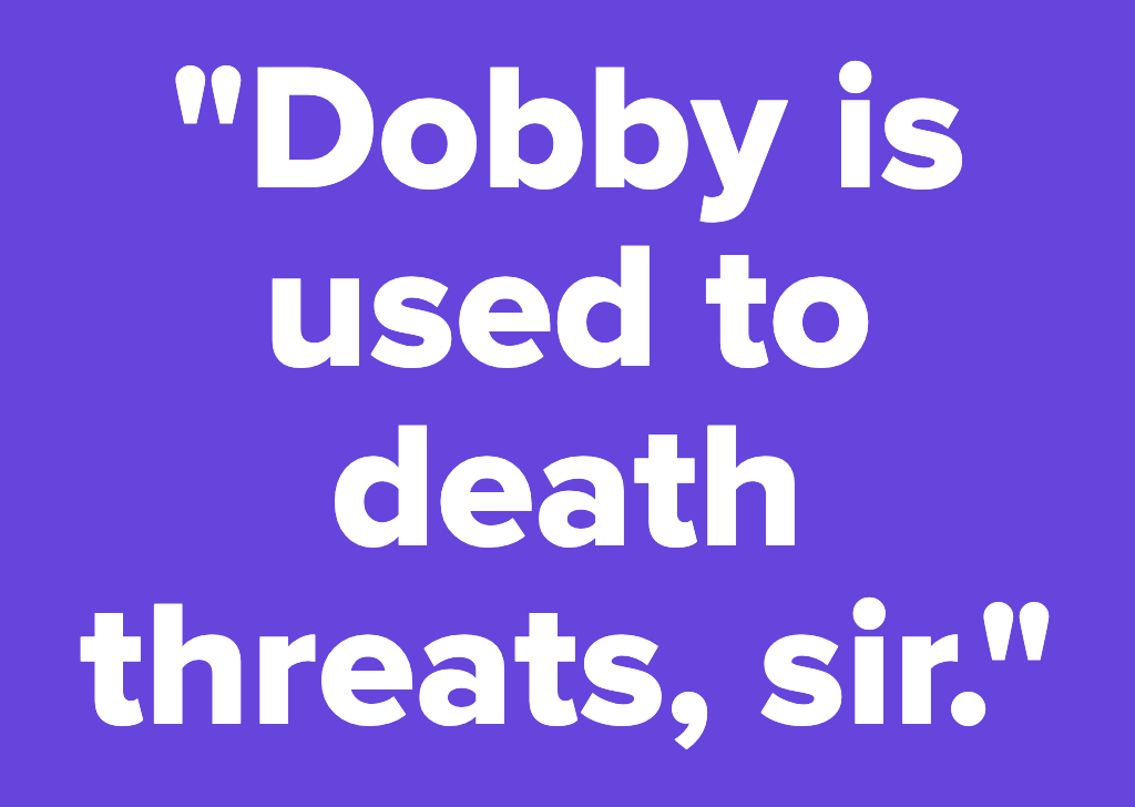 dobby death quote