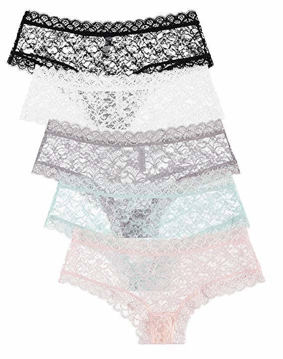 Charms Blow Pop Boyshort Medium Candy Pantie Pink Blue Logo Shorts Lingerie Gift 