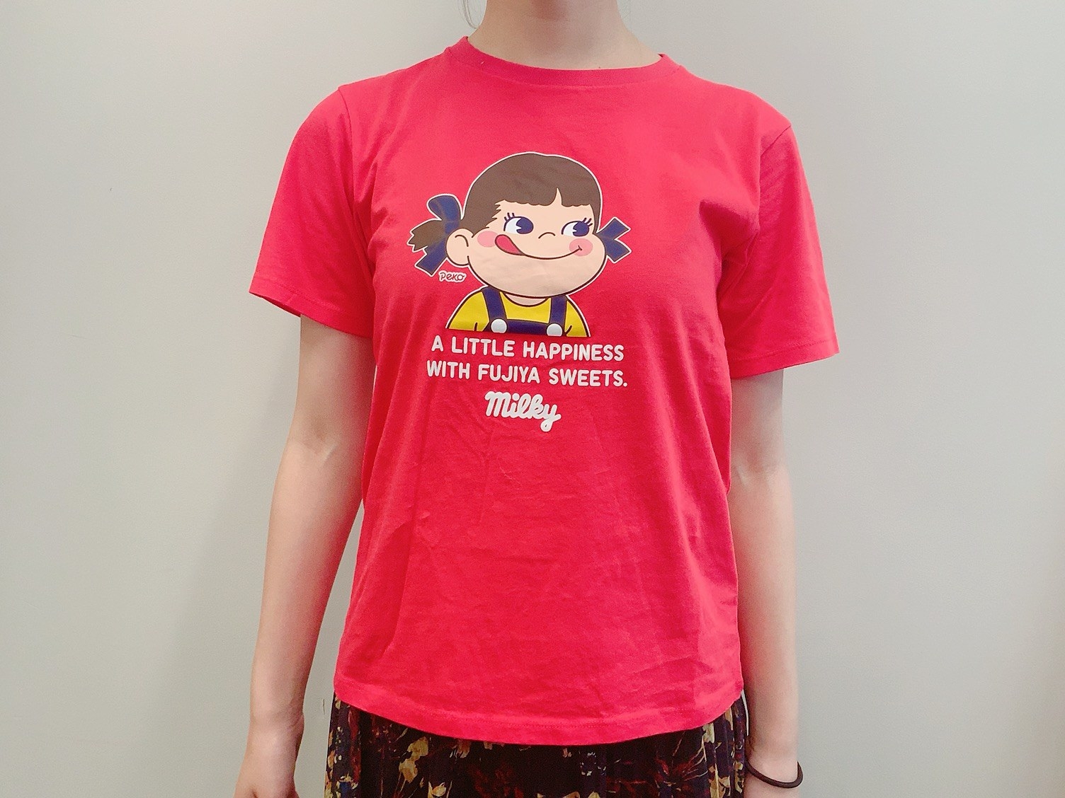 ペコちゃんやハイチュウとコラボ！ユニクロで見つけた“お菓子Tシャツ