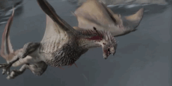 He was so close to flying home to Dragonstone with Dany on Drogon beside him, and then BAM out of nowhere Euron fucking Greyjoy stuffed him with bolts, and Rhaegal dropped into the ocean, never to be seen again. Needless to say, Game of Thrones fans are devastated...
