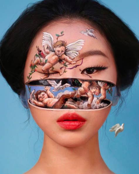 rigtig meget angst Gå igennem This Makeup Artist Creates The Trippiest Illusions You Can't Get Enough Of