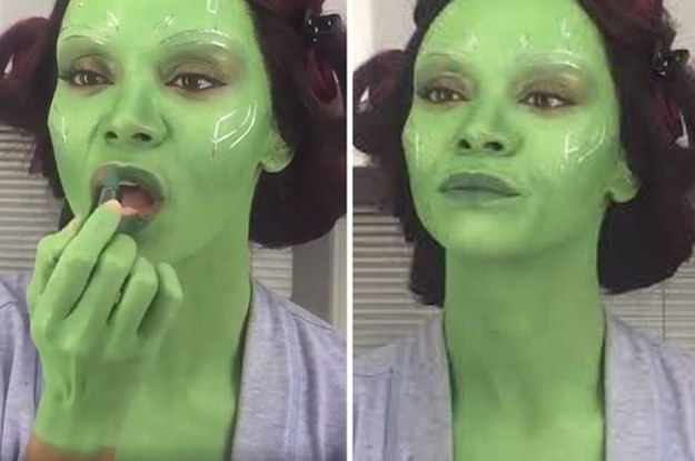 The "Gamora Putting On Makeup" Meme Is