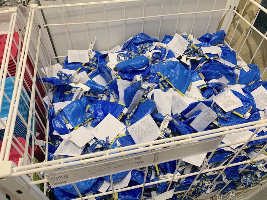 これが99円 めっちゃ売れてるikeaのバッグがすごかったwwwww