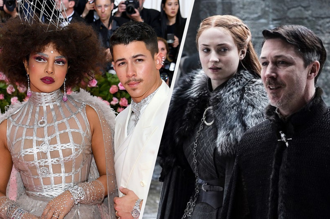 Nick Jonas Trolled Sophie Turner With His 'Game of Thrones' Met Gala Look