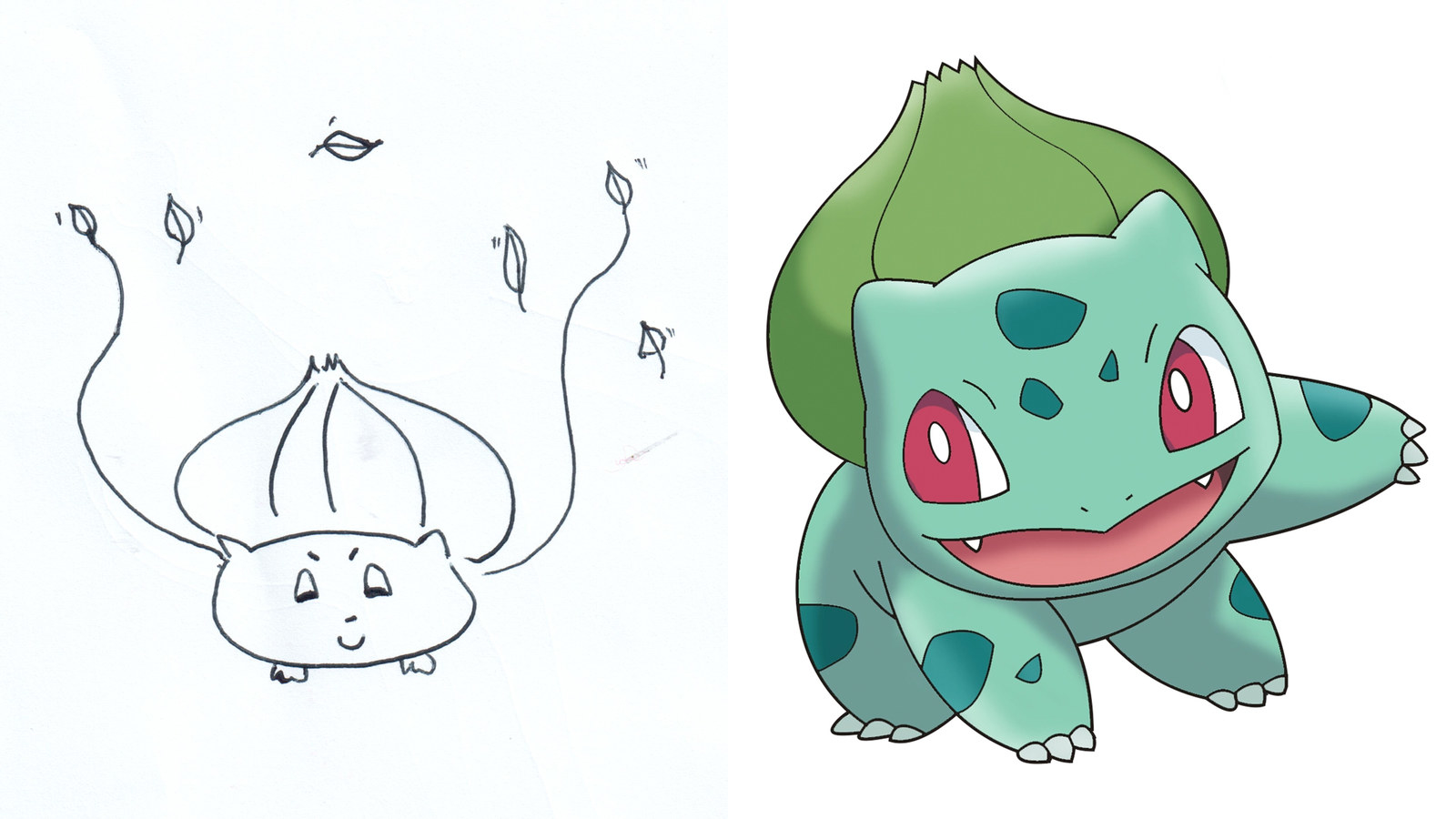 3. Okay, I've got to admit it this Bulbasaur is pretty spot-on. 