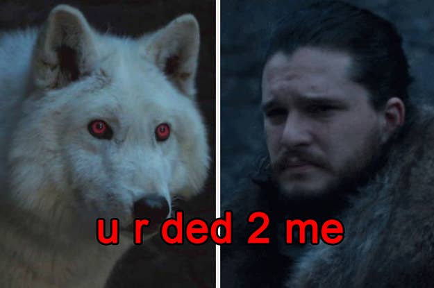 Game Of Thrones Jon And Ghost Were Reunited In The Final Episode