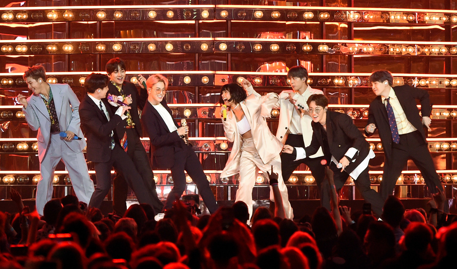 Watch: BTS and Halsey show off matching friendship bracelets | Metro Video