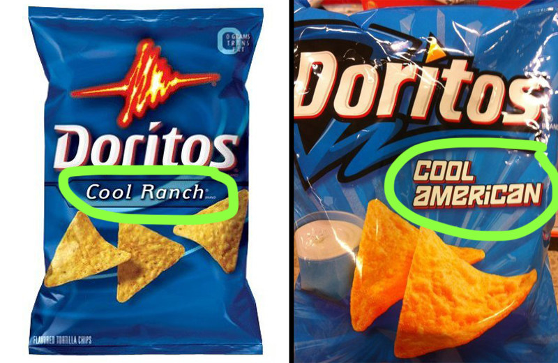finally, Cool American Doritos, which are so delicious other countries deci...