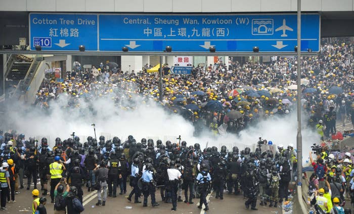The Pictures Coming Out Of The Hong Kong Protests Are Getting Pretty Wild