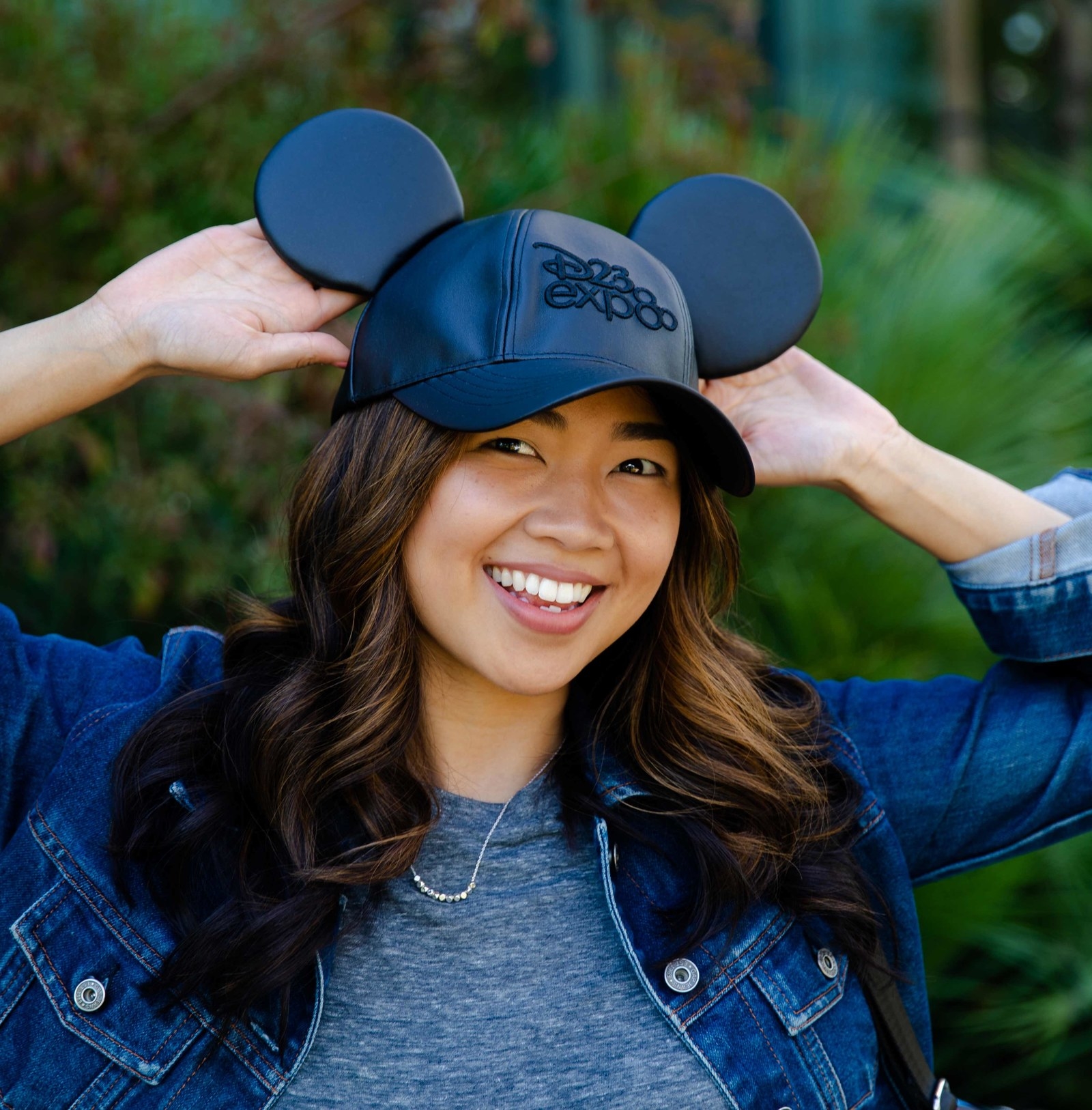 Toddler Girl Disney Minnie Mouse Ears Baseball Cap