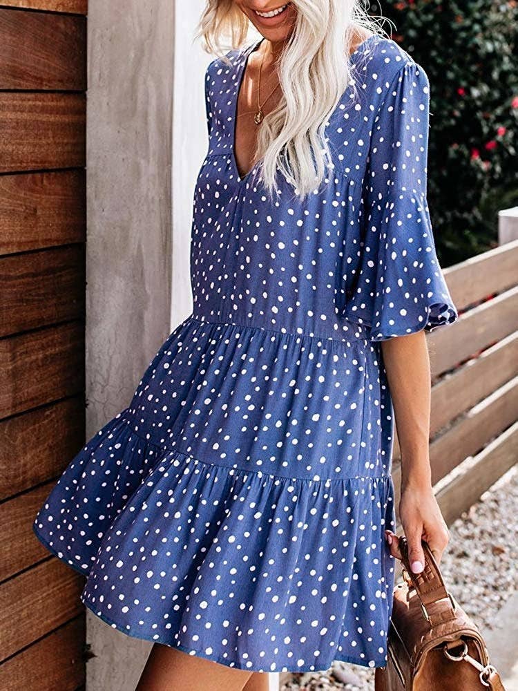 29 Completely Adorable Patterned Dresses To Wear This Summer