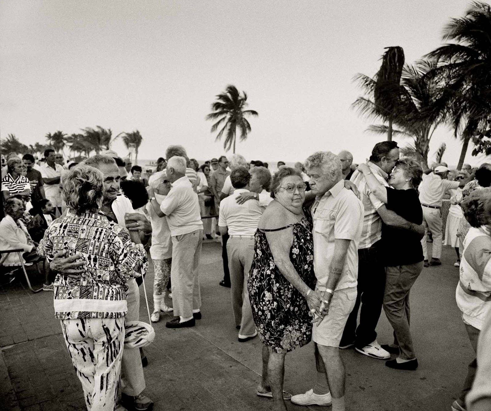 &quot;Saturday evening boardwalk dancing, Hollywood Beach, 1990.&quot;