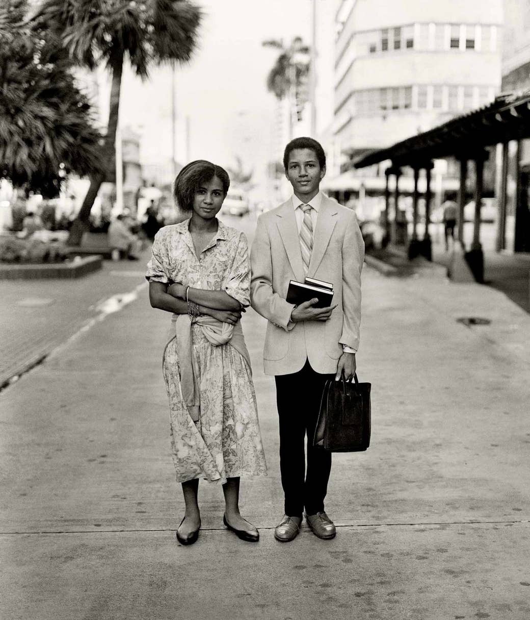 &quot;Darleen and Mike Revera, Jehovah’s Witnesses, Lincoln Road, South Beach, 1989.&quot;