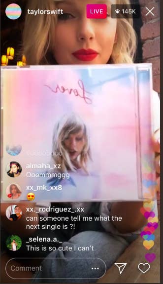 Taylor Swift Revealed That Her Next Album Is Titled "Lover" And The