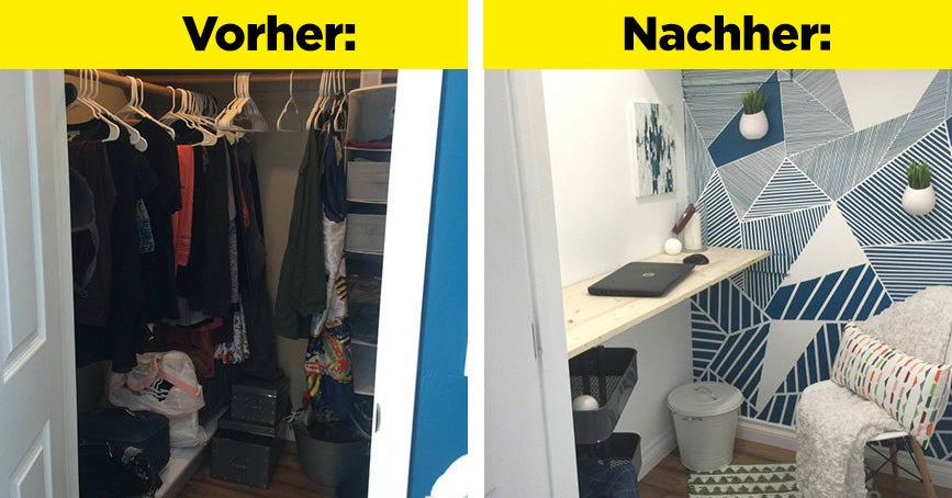 13 erstaunliche Verwandlungen, die dich dazu bringen, endlich dein Zimmer aufzuräumen