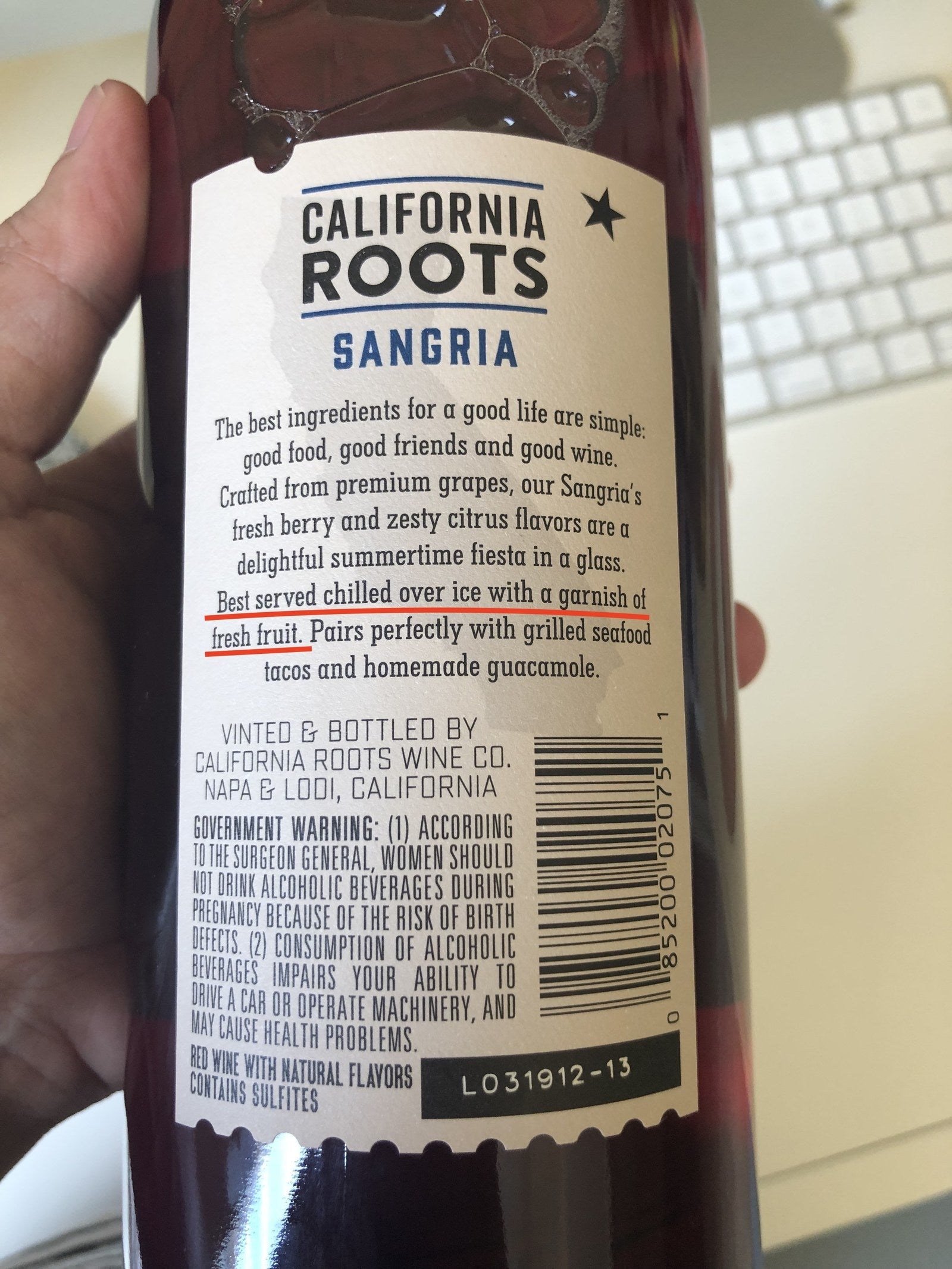 Target California Roots Sangria Wine Review