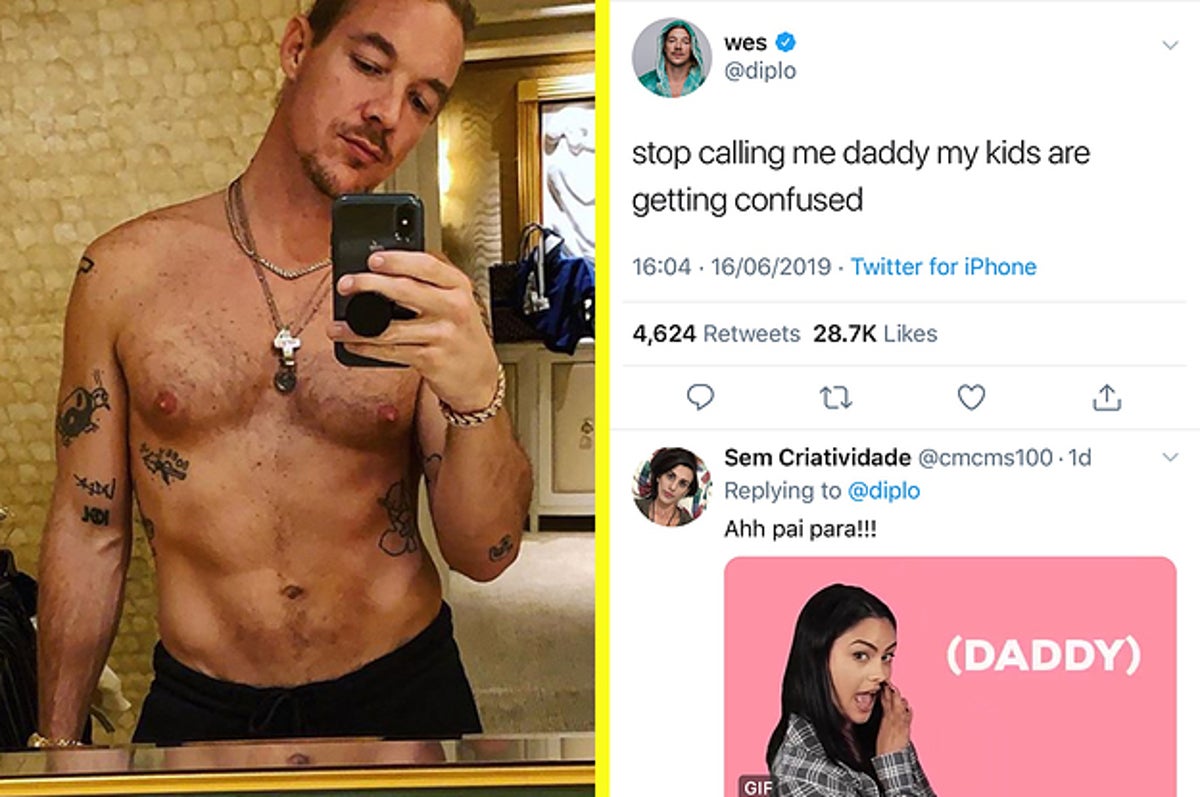 Pornhub Raped By Daddy - Diplo Wants Everybody To Stop Calling Him \