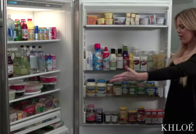 Khloé Kardashian Meticulously Reorganized Her Kitchen And It Must Be