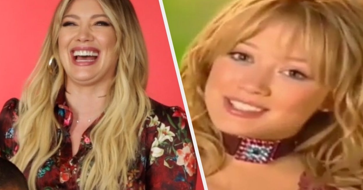Hilary Duff Reenacted That Viral "Me On The First Date" Meme Of Herself