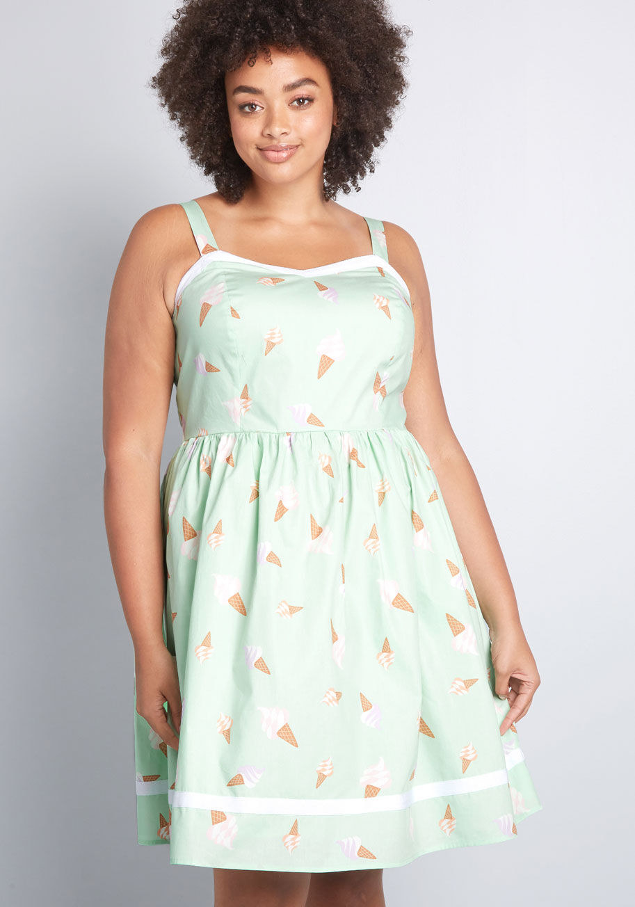 modcloth ice cream dress