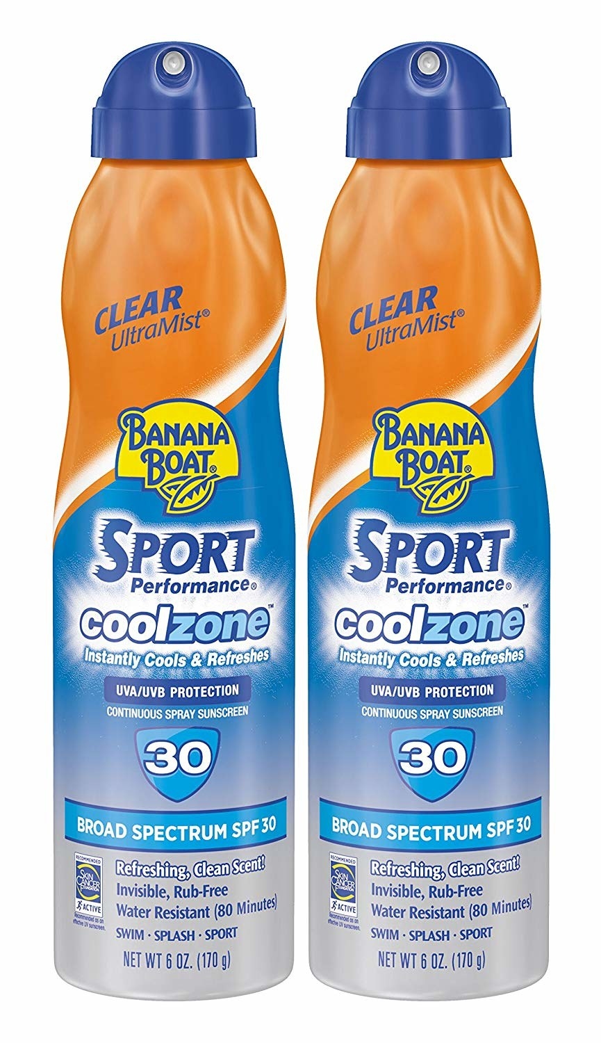 The two pack of sunscreen