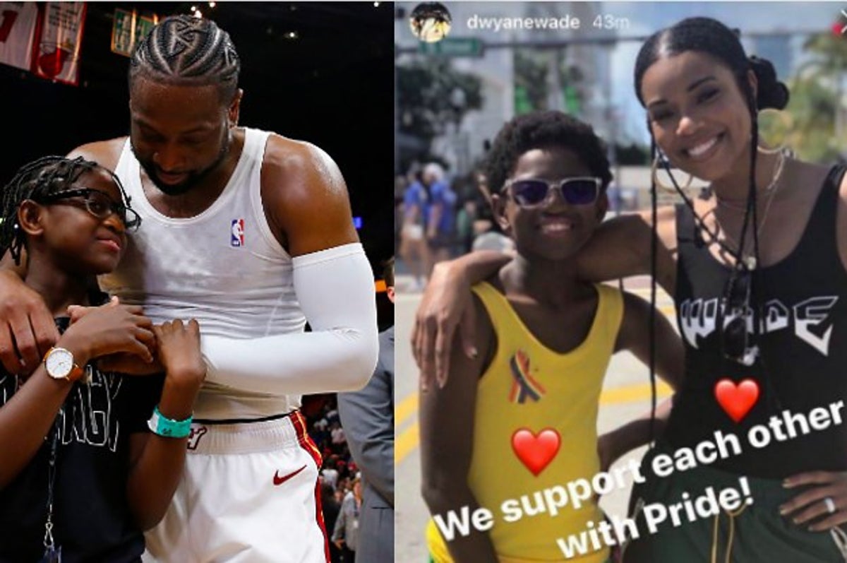 Dwyane Wade on supporting his son going to pride parade: 'My job