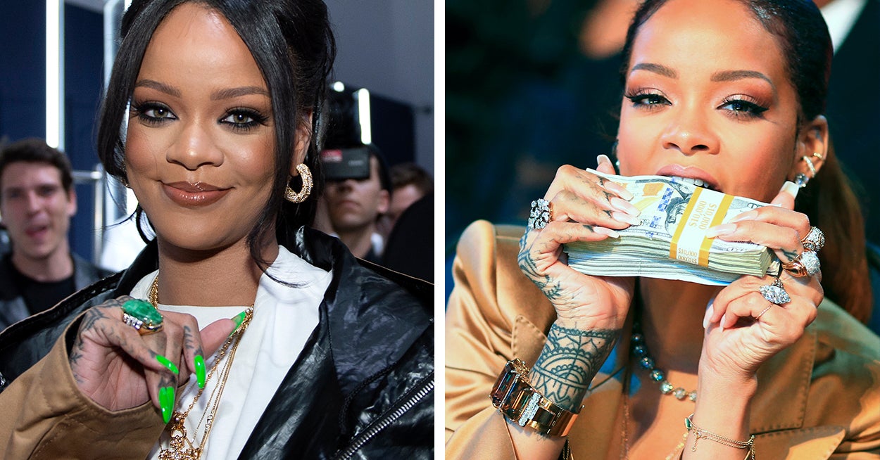 Rihanna Was Asked How It Feels To Be Called The Richest Female Musician