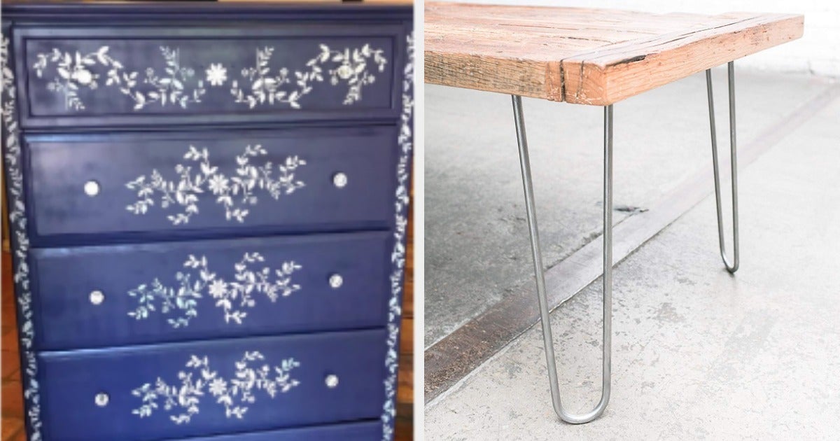 20 Ways To Make Old Furniture Look Fancy