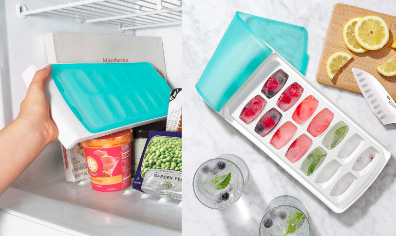 This $10 Ice Tray Has A Lid So Extra Freezer Space Is Now Possible