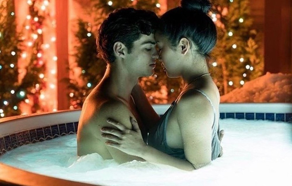 23.That. steamy hot tub scene in To All the Boys I've Loved Before. 