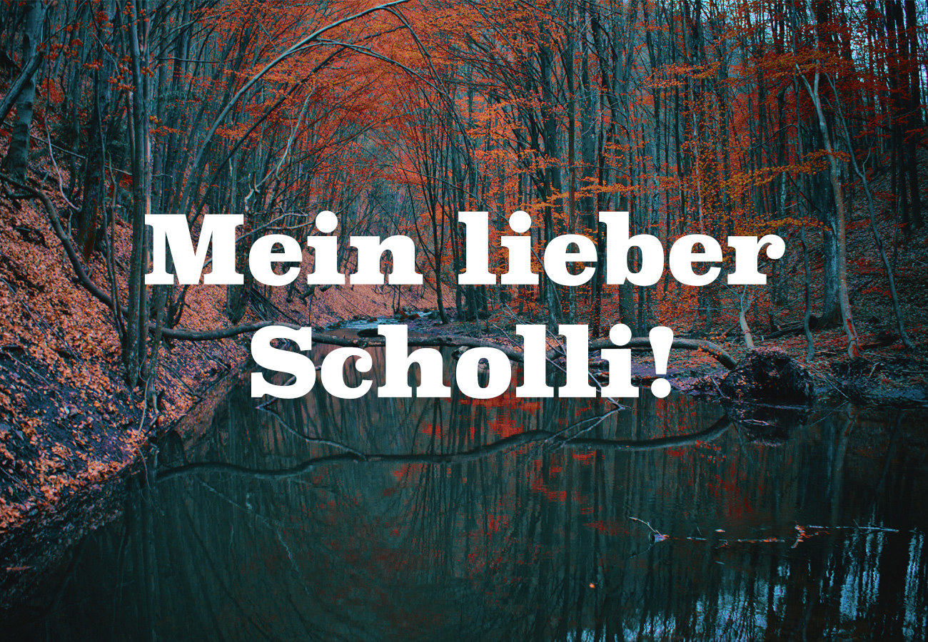 Potzblitz, heiliger Bimbam, mein lieber Scholli Wunderschöne und alte