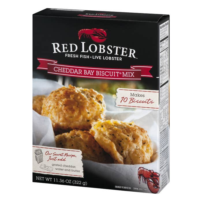 Red Lobster Rosemary Parmesan Biscuit Mix, Makes 10 Biscuits, 11.36 oz  Boxes (Pack of 12)