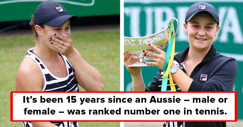Australian Tennis Player Ash Barty Is Currently Ranked ...