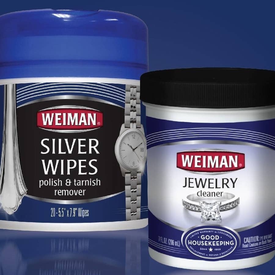 Weiman Jewelry Polish Cleaner and Tarnish Remover Wipes - Elizabeth & Lanky