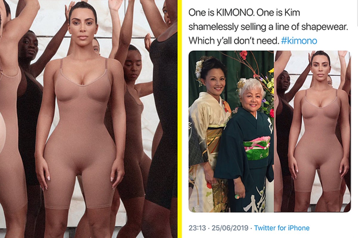 Kim Kardashian's “Kimono” Shapewear Has Sparked A Massive Backlash