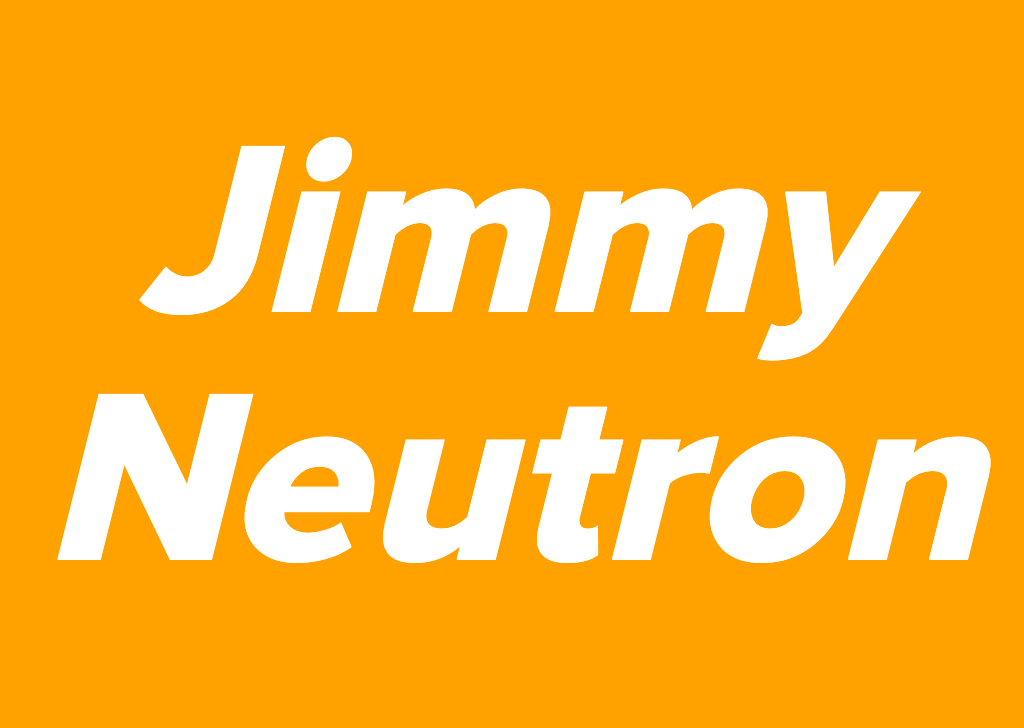 jimmy neutron logo vector yellow