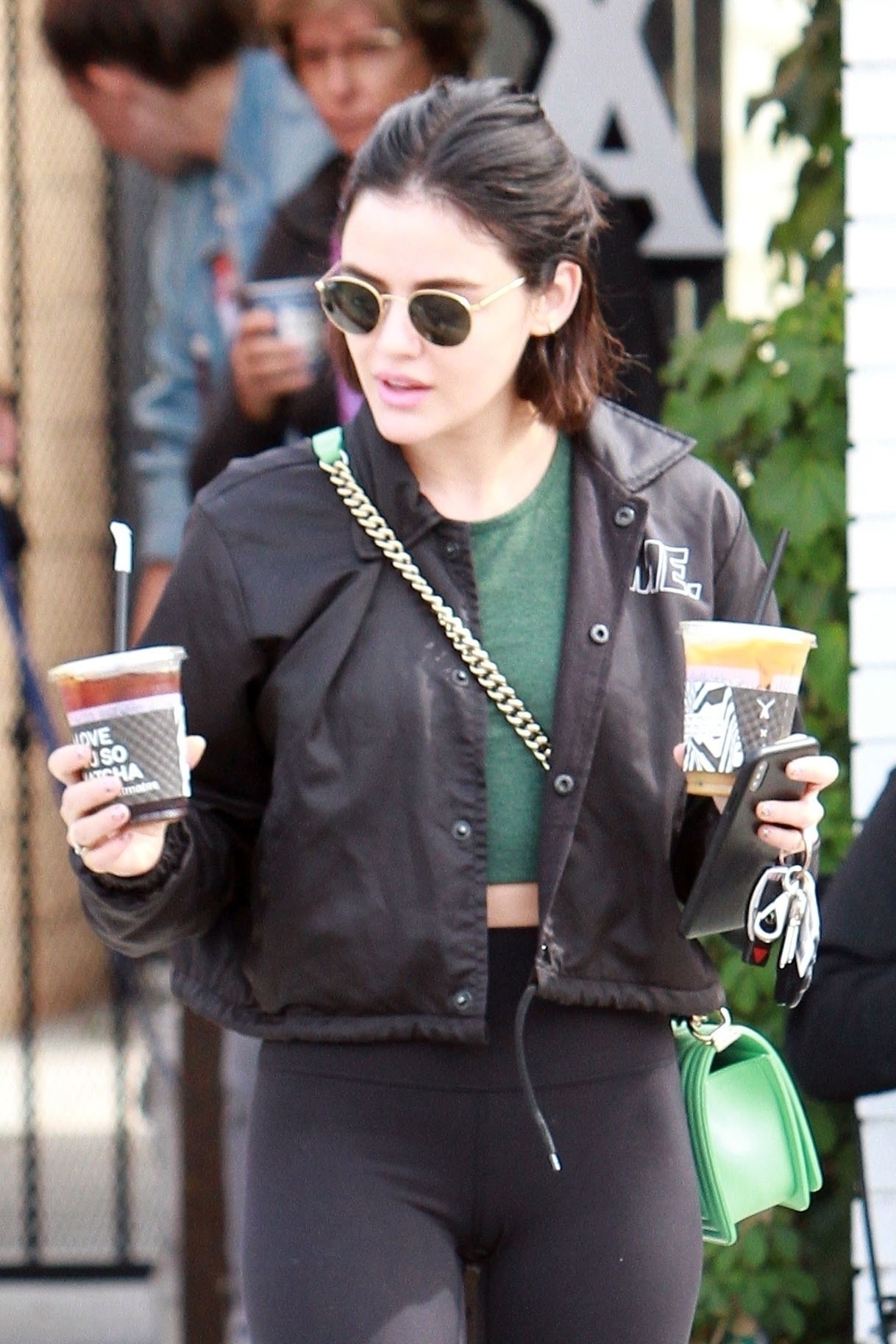 Helpful Person Lucy Hale Is Always Getting People Coffee