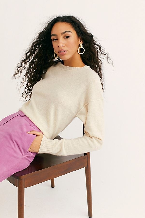 Break of store dawn cashmere sweater