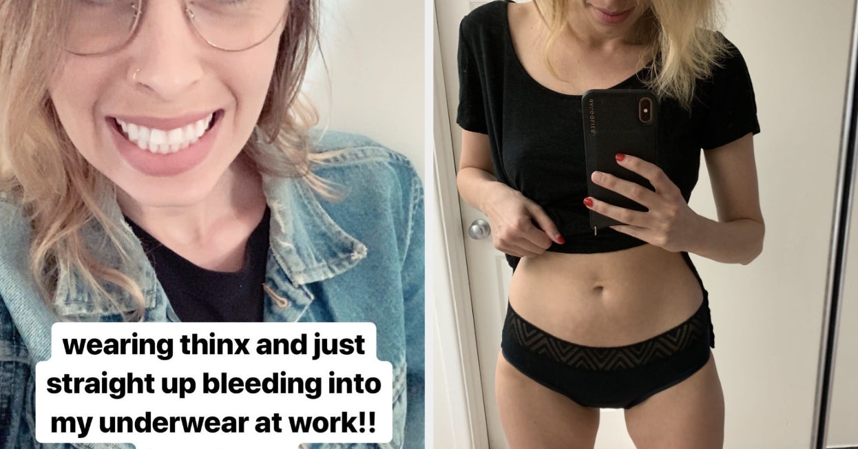 I Tried Thinx Period Panties And I'll Never Use Tampons Again