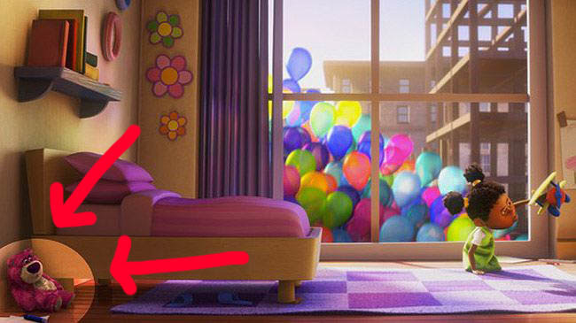 Pixar Easter Eggs- Boo In Toy Story 3 