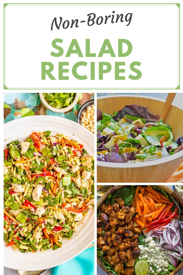 Non Boring Salad Recipes You Ll Want To Dig Your Fork Into Immediately
