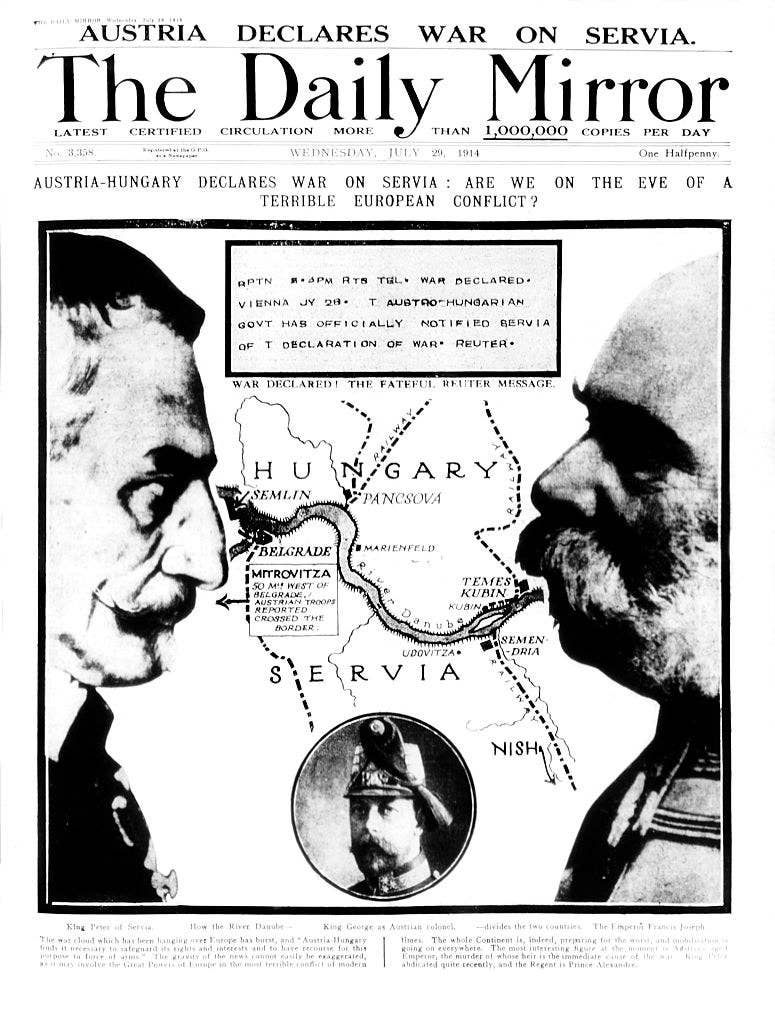 サラエボ事件から105年 第一次世界大戦で人類が見た地獄が 写真でよみがえる