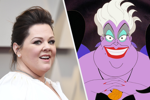 Melissa McCarthy Is In Talks To Play Ursula In The Live-Action Remake Of "The Little Mermaid"